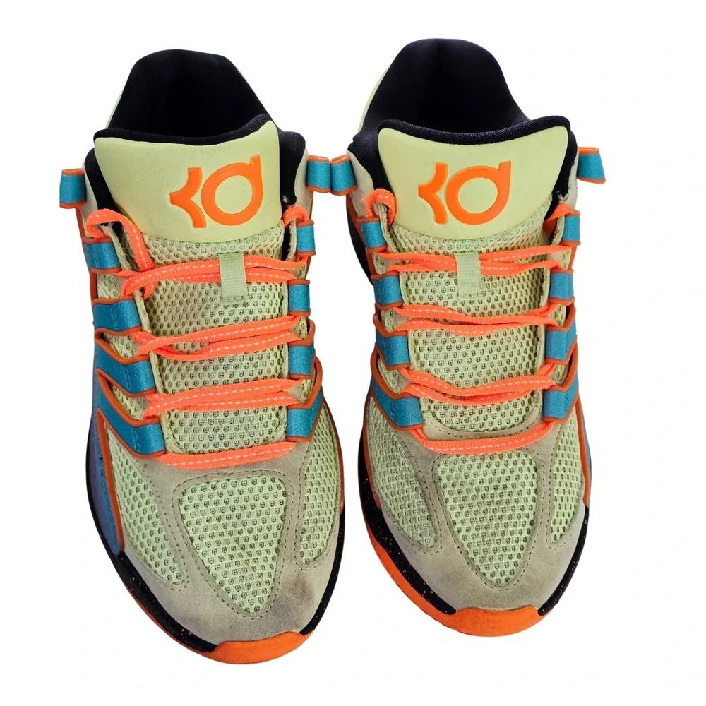 Nike KD 15 All-Star Barely‎ Volt Orange Blue Basketball Shoes DV1193-300 Mens 9